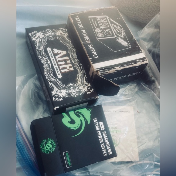 TATTOO SUPPLY LOT* MOTHERS INK COLOR SET* DRAGON HAWK & MORE! PLEASE READ DESC! - Picture 13 of 16